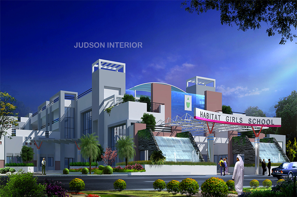 Exterior Design-School- Habitat-Al Jurf Ajman-Judson Interior
